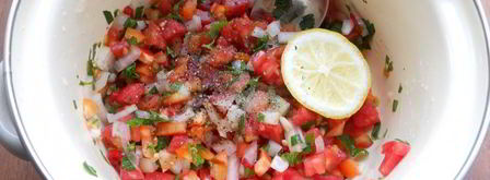 соус сальса из томатов на зиму. Шаг 6