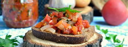 соус сальса из томатов на зиму. Шаг 8