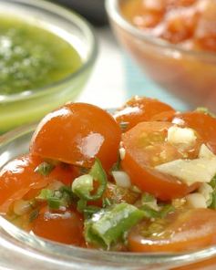 Соусы сальса круда, сальса роха, сальса верде