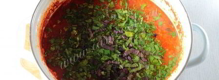 соус сацебели на зиму. Шаг 6