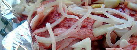 курица в гранатовом соусе. Шаг 4