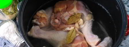 сациви из курицы в мультиварке. Шаг 7