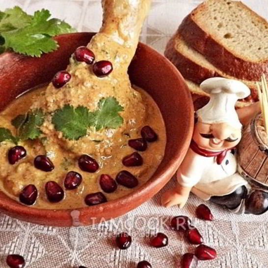 Рецепт сациви из курицы