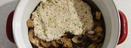 сациви с грибами. Шаг 12