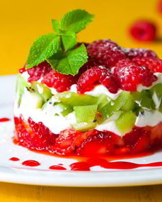 Фруктовый тартар