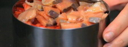 летний тартар с лососем. Шаг 5