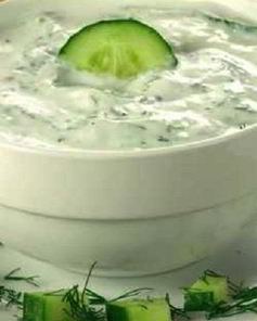 Соус Тартар из свежих огурцов