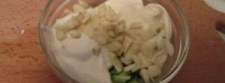 соус тартар из свежих огурцов. Шаг 4