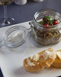 Тартар из баклажанов