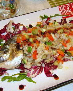 Тартар из дорады