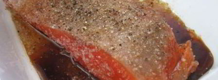 тартар из форели в ледяном хрустале. Шаг 9