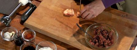 тартар из говядины с мозговой косточкой. Шаг 3