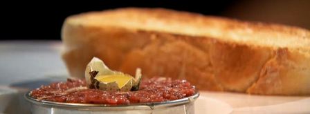 тартар из говядины с трюфельным маслом. Шаг 4