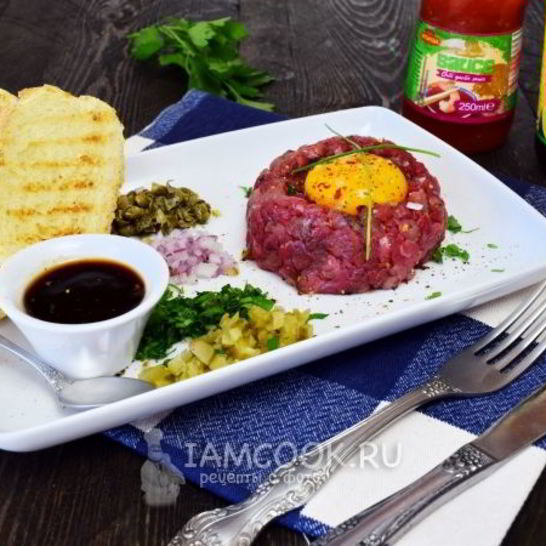 Рецепт тартара из говядины