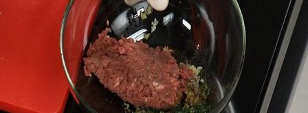 тартар из лосося и говядины. Шаг 6