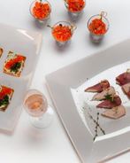 Тартар из лосося со свеклой