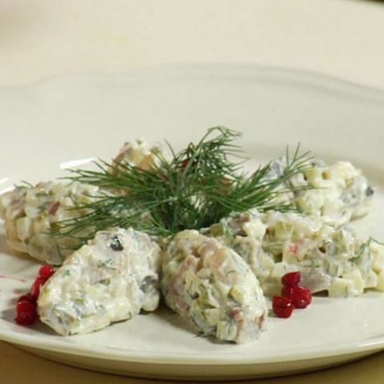 Рецепт тартара из сельди