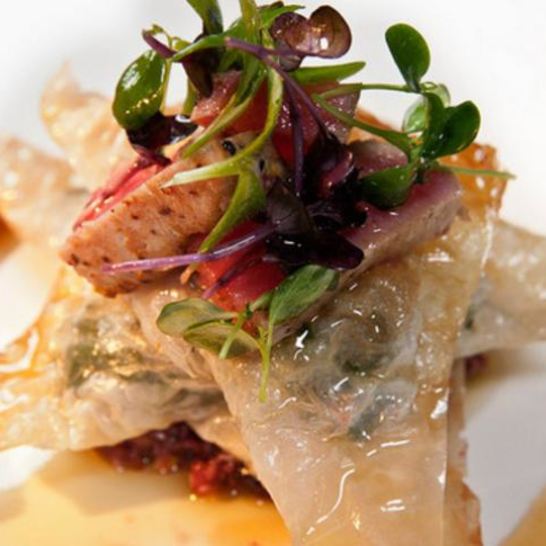 Рецепт тартара из тунца в лаймовом сиропе