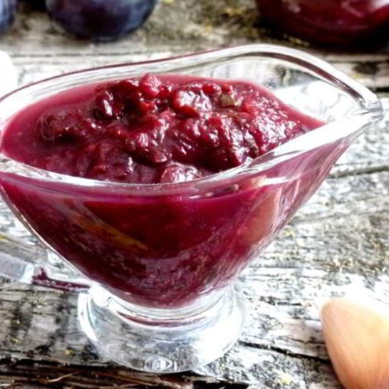 Рецепт сливового соуса ткемали