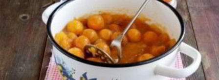 соус ткемали из алычи на зиму. Шаг 3