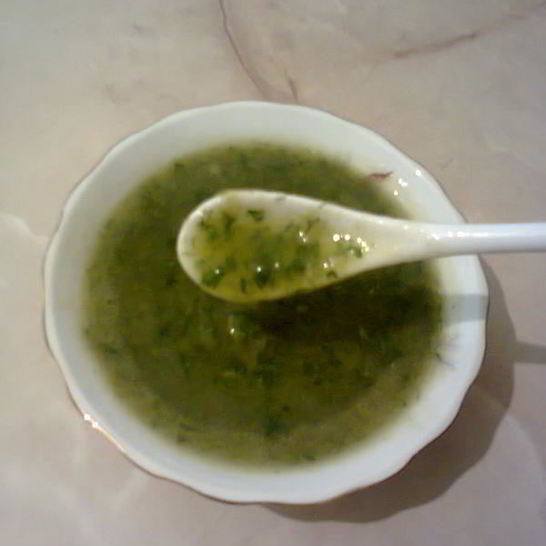 Рецепт соуса зеленого ткемали