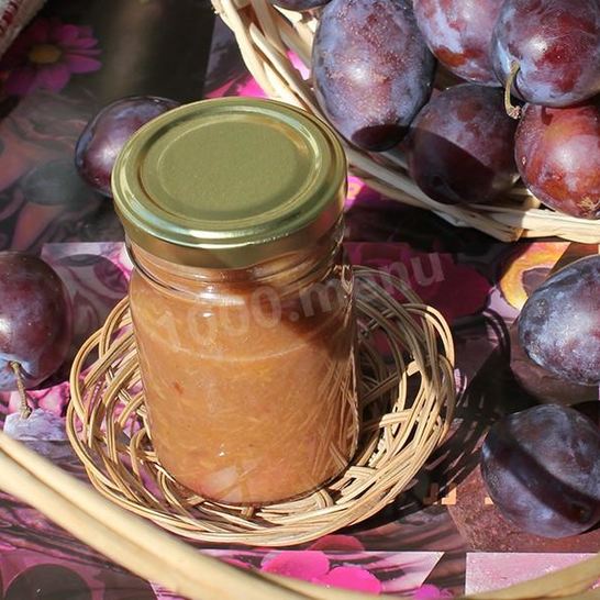 Рецепт ткемали из синих слив на зиму