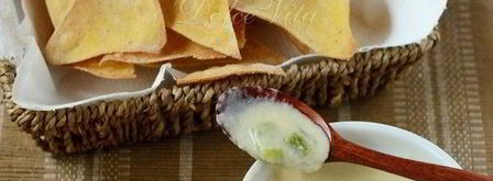 мексиканский сырный соус для начос. Шаг 3