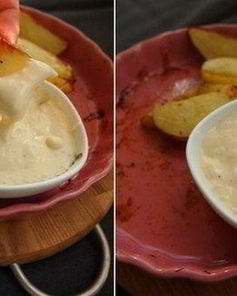 Молочно-сырный соус с мускатным орехом