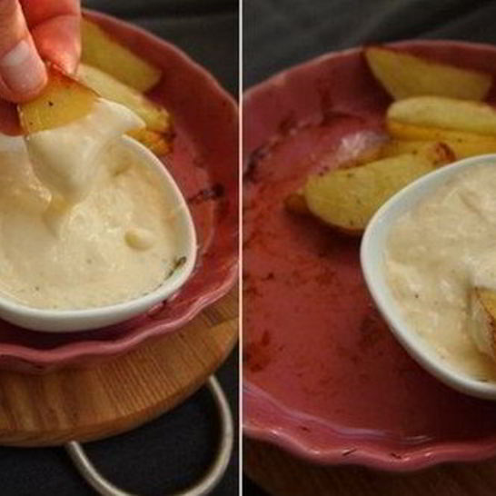 Рецепт молочно-сырного соус с мускатным орехом