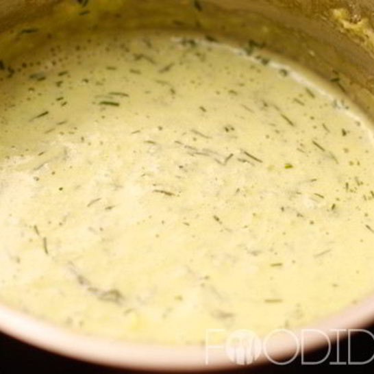 Рецепт сливочно-сырного соус
