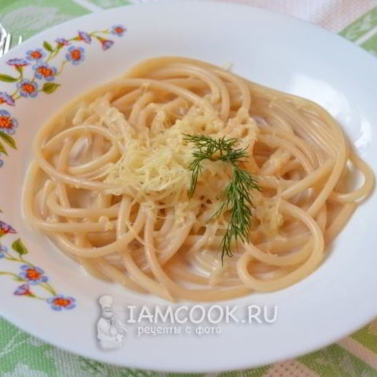 Рецепт сырного соуса для спагетти