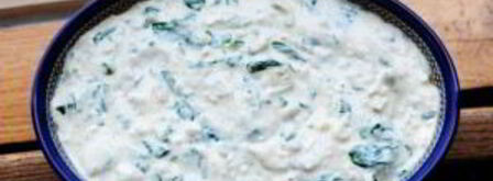 сырный соус с артишоками и шпинатом. Шаг 8