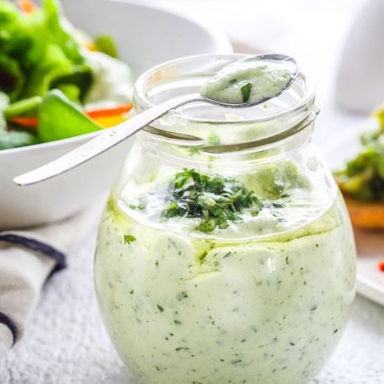 Рецепт сырного соуса с зеленью