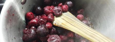 вишневый соус cerises griottes. Шаг 6