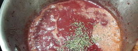 вишневый соус cerises griottes. Шаг 8