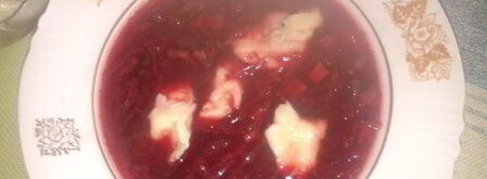 борщ грибной с ушками. Шаг 15