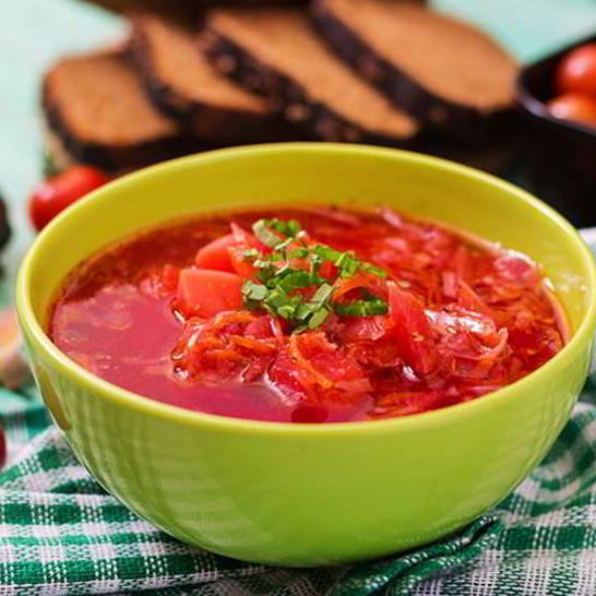 Рецепт борща из утки