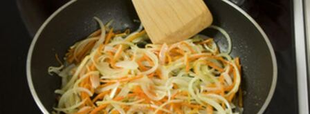 борщ постный с грибами. Шаг 3