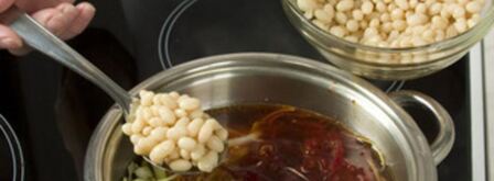 борщ постный с грибами. Шаг 5