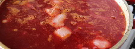 борщ с фасолью. Шаг 9