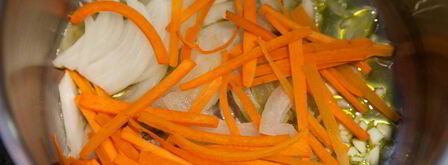 борщ с копченой скумбрией. Шаг 3