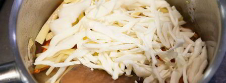 борщ с копченой скумбрией. Шаг 5