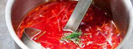 борщ с копченой скумбрией. Шаг 10