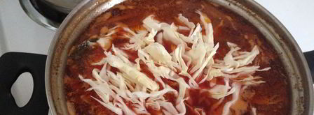 борщ с салом по-мужски. Шаг 9