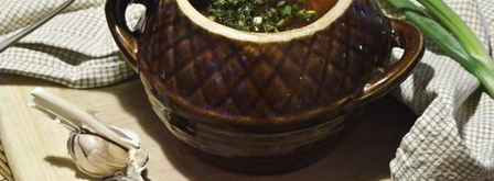 борщ в горшочке. Шаг 14