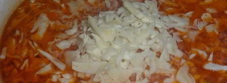 постный борщ с чечевицей и черносливом. Шаг 13