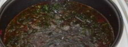 постный борщ со щавелем. Шаг 9