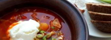 украинский борщ с грибами. Шаг 8