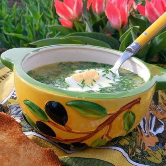 Рецепт зеленого борща на новый лад