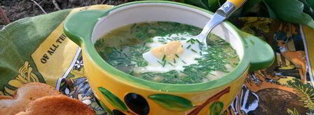 зеленый борщ на новый лад. Шаг 7